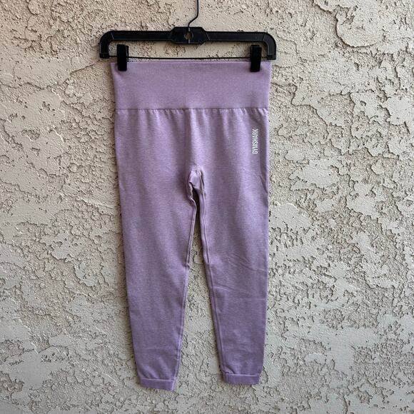 GYMSHARK Lavender Leggings Size Small - Picture 2 of 5